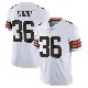 ＃36 Youth Jacob Kibodi White Limited Cleveland Browns Vapor Untouchable Jersey