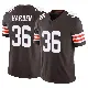 ＃36 Youth T.J. Harden Brown Limited Cleveland Browns Vapor F.U.S.E. Jersey