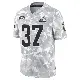 ＃37 Men's Damarri Mathis Arctic Camo Limited Cleveland Browns 2024 Salute to Service Jersey