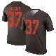 ＃37 Men's Damarri Mathis Brown Legend Cleveland Browns Alternate Jersey