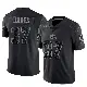 ＃37 Men's Dom Jones Black Limited Cleveland Browns Reflective Jersey