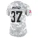 ＃37 Women's Damarri Mathis Arctic Camo Limited Cleveland Browns 2024 Salute to Service Jersey