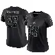 ＃37 Women's Damarri Mathis Black Limited Cleveland Browns Reflective Jersey