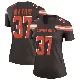 ＃37 Women's Damarri Mathis Brown Legend Cleveland Browns Jersey