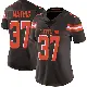 ＃37 Women's Damarri Mathis Brown Limited Cleveland Browns Team Color Vapor Untouchable Jersey
