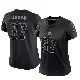 ＃37 Women's Dom Jones Black Limited Cleveland Browns Reflective Jersey
