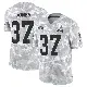 ＃37 Youth Dom Jones Arctic Camo Limited Cleveland Browns 2024 Salute to Service Jersey