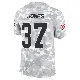 ＃37 Youth Dom Jones Arctic Camo Limited Cleveland Browns 2024 Salute to Service Jersey