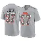 ＃37 Youth Dom Jones Gray Game Cleveland Browns Atmosphere Fashion Jersey