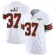 ＃37 Youth Dom Jones White Limited Cleveland Browns Vapor 1946 Collection Alternate Jersey