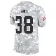 ＃38 Men's Jaelen Gill Arctic Camo Limited Cleveland Browns 2024 Salute to Service Jersey