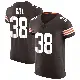 ＃38 Men's Jaelen Gill Brown Elite Cleveland Browns Vapor Jersey