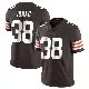 ＃38 Men's Keenan Isaac Brown Limited Cleveland Browns Team Color Vapor Untouchable Jersey