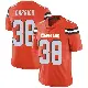 ＃38 Men's Reid Carrico Orange Limited Cleveland Browns Alternate Vapor Untouchable Jersey