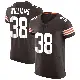 ＃38 Men's Trayveon Williams Brown Elite Cleveland Browns Vapor Jersey