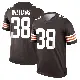 ＃38 Men's Trayveon Williams Brown Legend Cleveland Browns Jersey