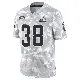 ＃38 Men's Winston Wright Arctic Camo Limited Cleveland Browns 2024 Salute to Service Jersey