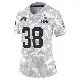 ＃38 Women's Ben Patterson Arctic Camo Limited Cleveland Browns 2024 Salute to Service Jersey
