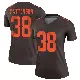 ＃38 Women's Ben Patterson Brown Legend Cleveland Browns Alternate Jersey