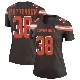 ＃38 Women's Ben Patterson Brown Legend Cleveland Browns Jersey