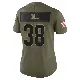 ＃38 Women's Jaelen Gill Olive Limited Cleveland Browns 2025 Salute to Service Jersey
