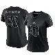 ＃38 Women's Jaleel McLaughlin Black Limited Cleveland Browns Reflective Jersey