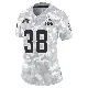 ＃38 Women's Trayveon Williams Arctic Camo Limited Cleveland Browns 2024 Salute to Service Jersey
