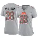 ＃38 Women's Trayveon Williams Gray Game Cleveland Browns Atmosphere Fashion Jersey