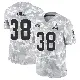 ＃38 Youth Jaelen Gill Arctic Camo Limited Cleveland Browns 2024 Salute to Service Jersey