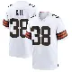 ＃38 Youth Jaelen Gill White Game Cleveland Browns Jersey