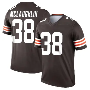＃38 Youth Jaleel McLaughlin Brown Legend Cleveland Browns Jersey