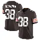 ＃38 Youth Jaleel McLaughlin Brown Limited Cleveland Browns Team Color Vapor Untouchable Jersey