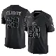 ＃38 Youth Reid Carrico Black Limited Cleveland Browns Reflective Jersey