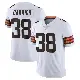 ＃38 Youth Reid Carrico White Limited Cleveland Browns Vapor Untouchable Jersey