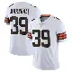 ＃39 Men's Ahmani Marshall White Limited Cleveland Browns Vapor Untouchable Jersey
