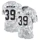 ＃39 Men's Khaleke Hudson Arctic Camo Limited Cleveland Browns 2024 Salute to Service Jersey