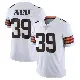 ＃39 Men's Khaleke Hudson White Limited Cleveland Browns Vapor Untouchable Jersey