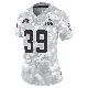 ＃39 Women's Ahmani Marshall Arctic Camo Limited Cleveland Browns 2024 Salute to Service Jersey