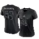 ＃39 Women's Ahmani Marshall Black Limited Cleveland Browns Reflective Jersey