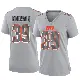 ＃39 Women's Khaleke Hudson Gray Game Cleveland Browns Atmosphere Fashion Jersey