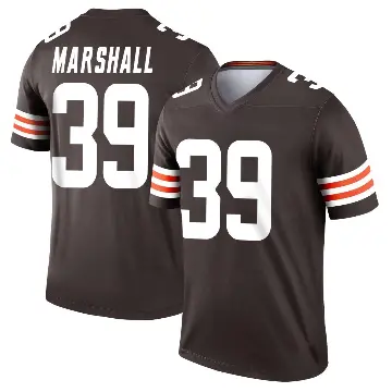 ＃39 Youth Ahmani Marshall Brown Legend Cleveland Browns Jersey