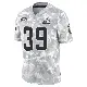 ＃39 Youth Michael Coats Jr. Arctic Camo Limited Cleveland Browns 2024 Salute to Service Jersey