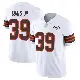 ＃39 Youth Michael Coats Jr. White Limited Cleveland Browns Vapor 1946 Collection Alternate Jersey