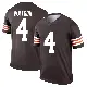 ＃4 Men's Deshaun Watson Brown Legend Cleveland Browns Jersey