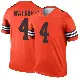 ＃4 Youth Deshaun Watson Orange Legend Cleveland Browns Inverted Jersey