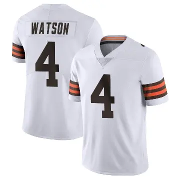 ＃4 Youth Deshaun Watson White Limited Cleveland Browns Vapor Untouchable Jersey