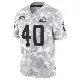 ＃40 Men's Nathaniel Watson Arctic Camo Limited Cleveland Browns 2024 Salute to Service Jersey