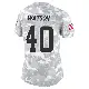 ＃40 Women's Nathaniel Watson Arctic Camo Limited Cleveland Browns 2024 Salute to Service Jersey