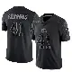 ＃41 Men's Chris Edmonds Black Limited Cleveland Browns Reflective Jersey