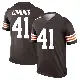 ＃41 Men's Chris Edmonds Brown Legend Cleveland Browns Jersey